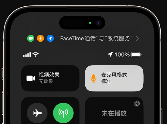 龙安苹果授权维修网点分享iPhone在通话时让你的声音更清晰 