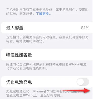 龙安苹果15维修分享iPhone15充电到80%就充不进电了怎么办 