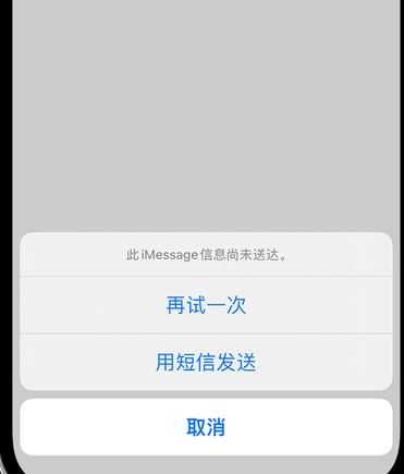 龙安apple维修iPhone上无法正常发送iMessage信息